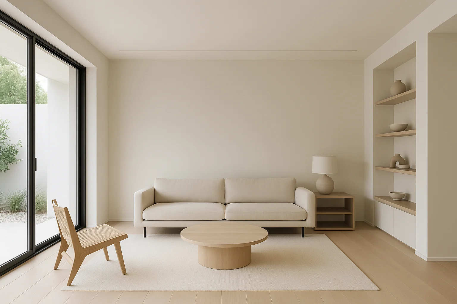 Unlock Calm & Style: Create a Minimalist Living Room Sanctuary